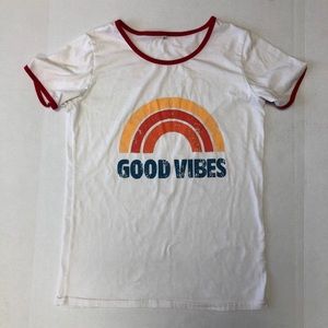 White Good Vibes T-Shirt